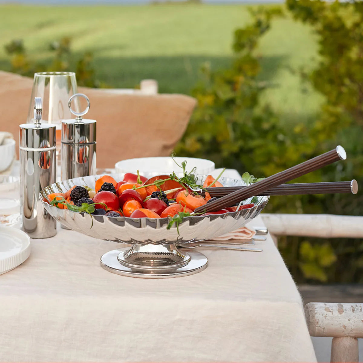 ✴︎ ✴︎ ベルナドッテ ディッシュオンスタンド Georg Jenson BERNADOTTE Dish on Stand – The Happy Kangaroo
