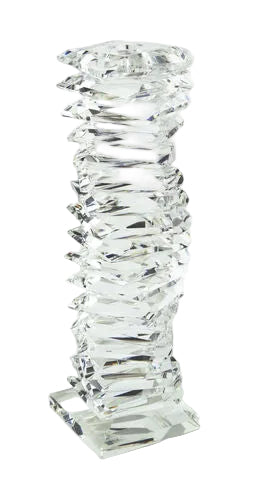 Crystal “Twisted” Candlestick, Large