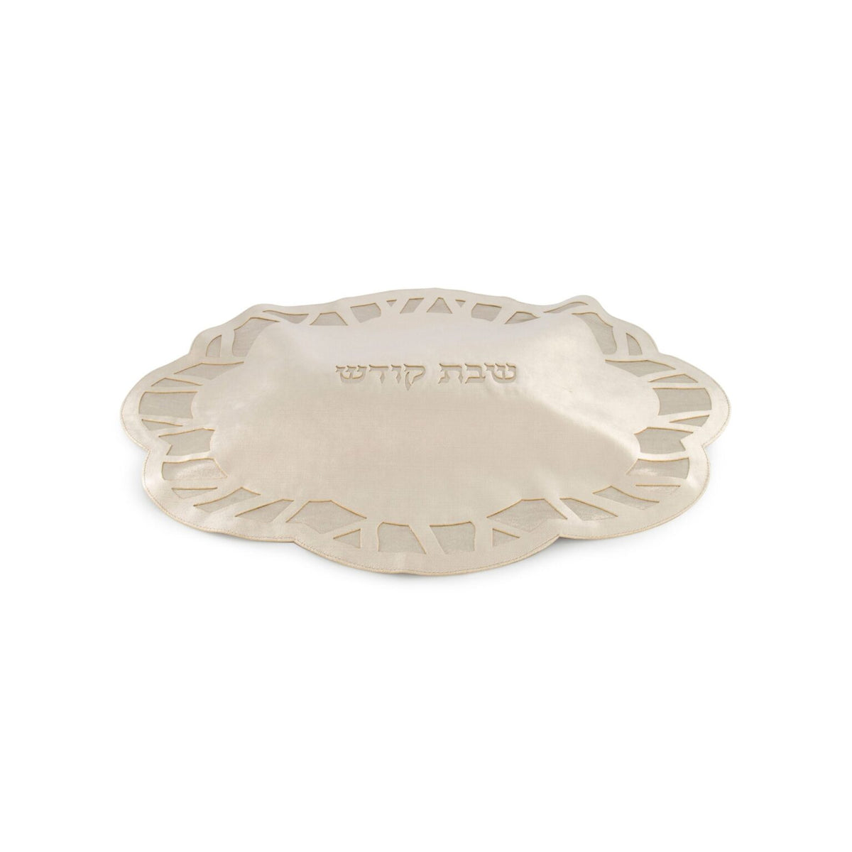 Champagne Flower Challah Cover