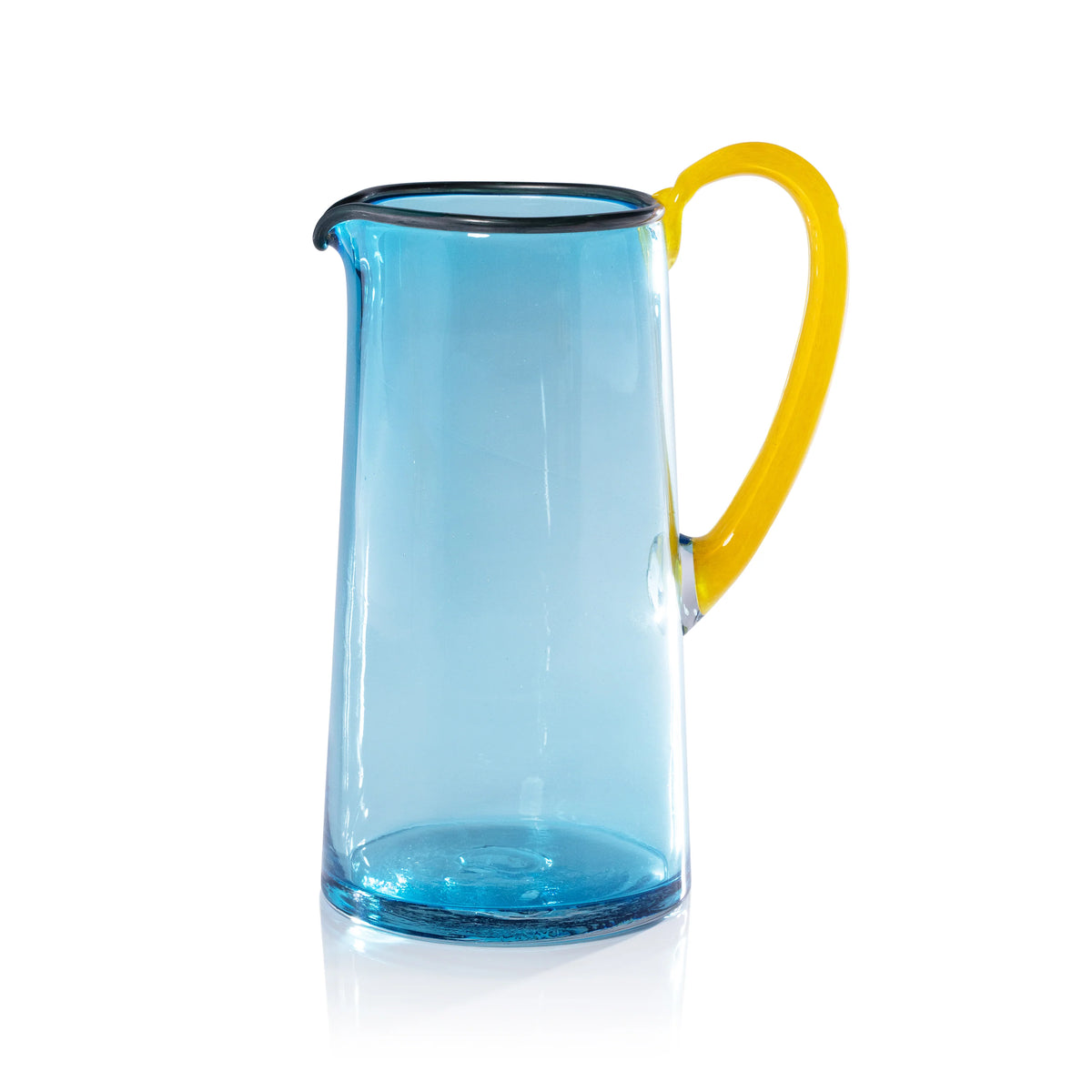 Lagoon Juice Pitcher - Aqua, Green and Yellow - Large – The Happy Kangaroo