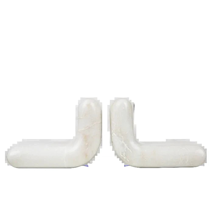 Tom Dixon Stone Bookends White x 2