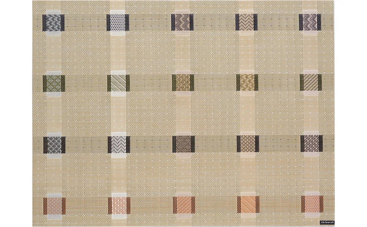 Chilewich Sampler Rectangle Placemats, Wheat – The Happy Kangaroo