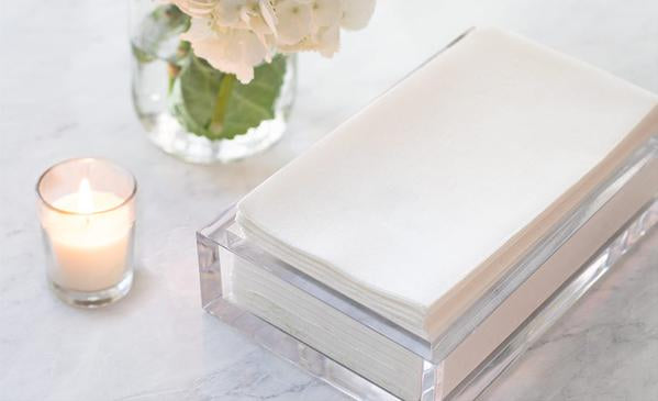 Lucite Guest Towel Holders – The Happy Kangaroo