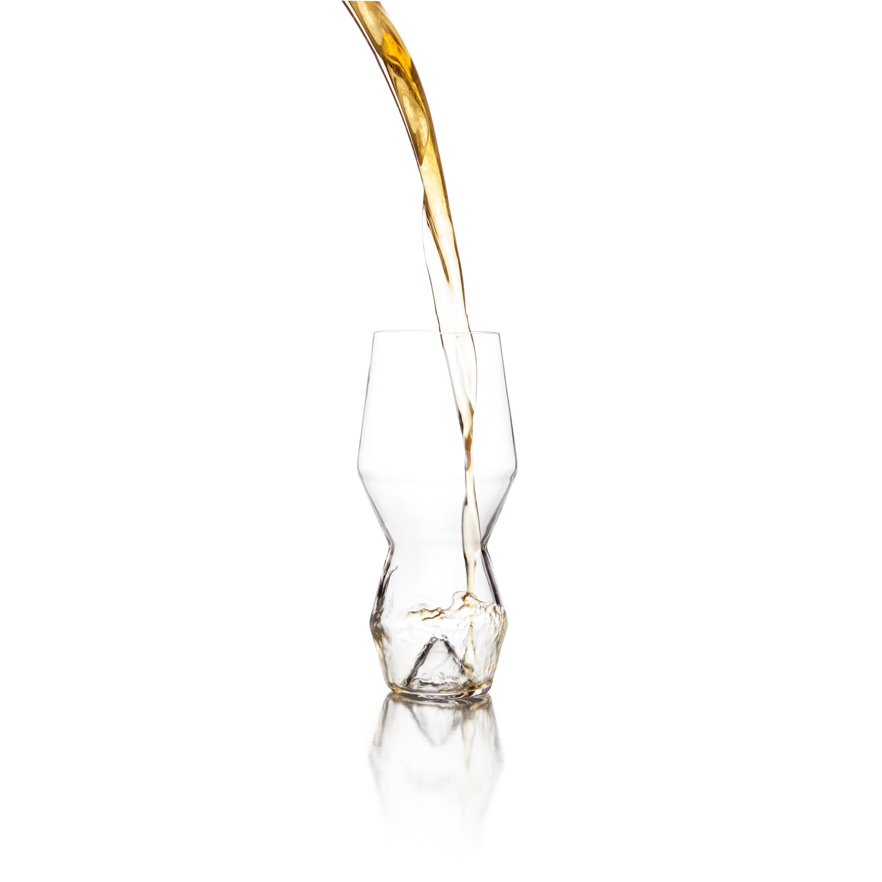 Sempli Monti 2 - Piece 13oz. Lead Free Crystal Craft Beer Glass Glassware  Set